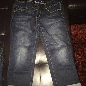 AE crop jeans